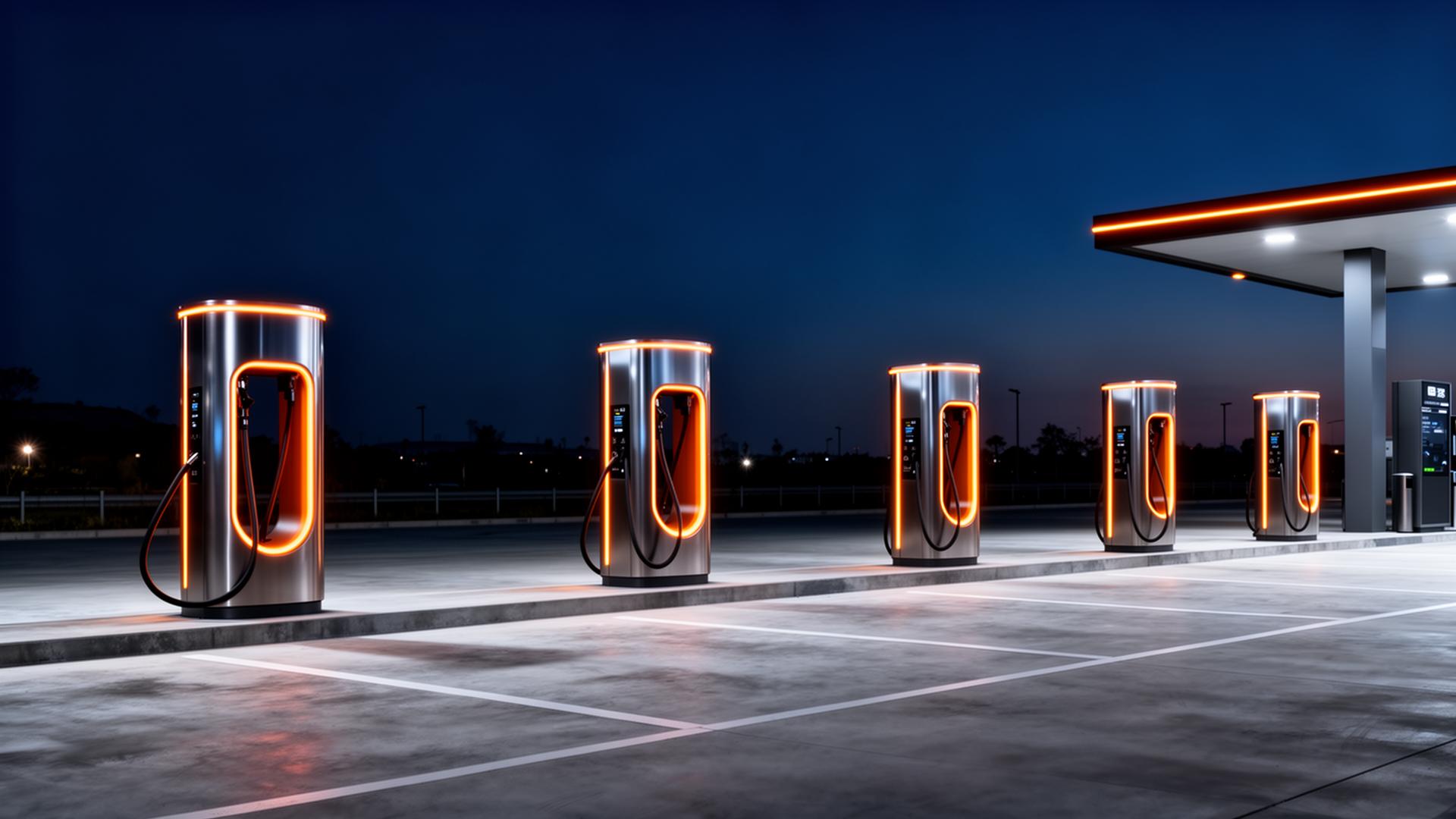 KOR Energy Technologies smart charging hub integrated into the city grid